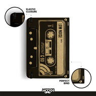 CASSETTE Handcrafted Diary | Mooch | A5 & A6