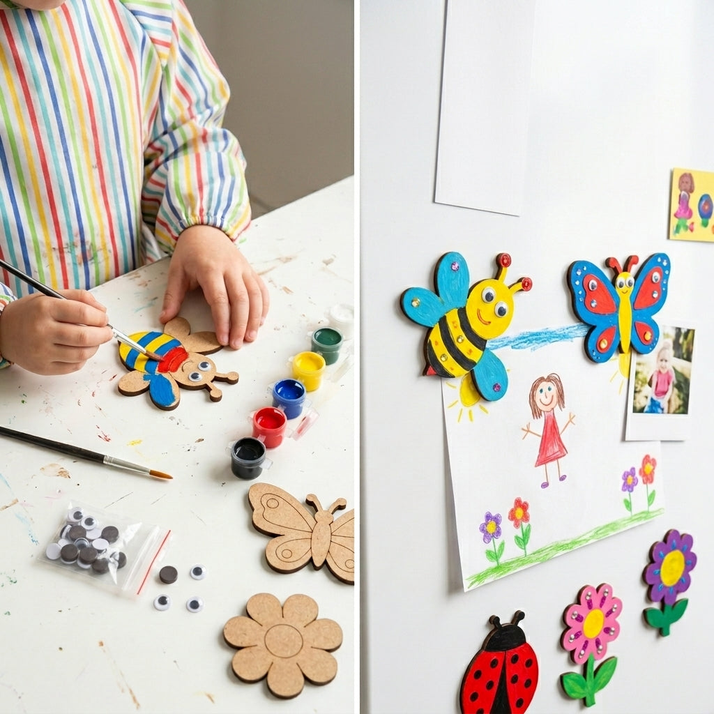 Paint & Craft Your Own Garden Magnets