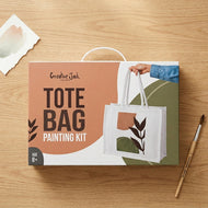 Tote Bag Painting Kit - Boho Abstract | DIY Fabric Art for Kids, Teens and Adults