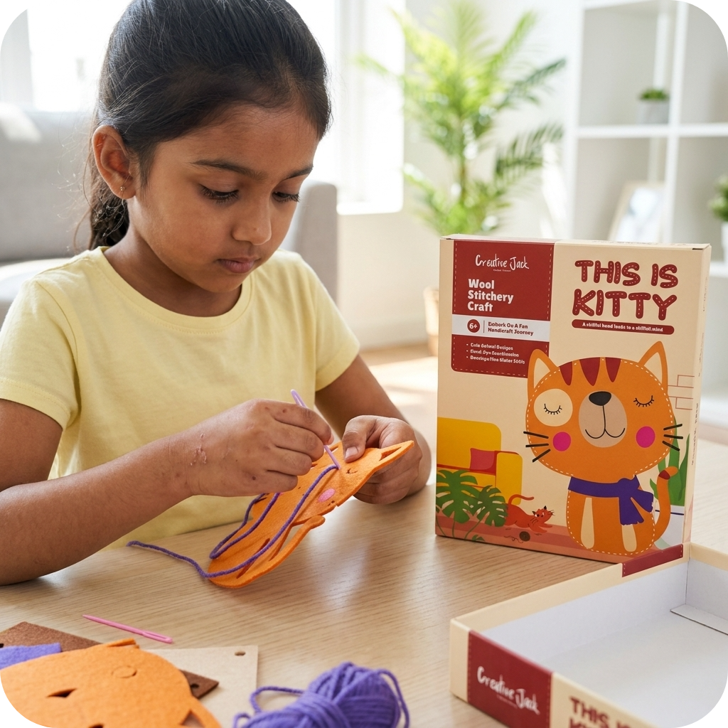 Stitch, Create & Bring a Cute Kitty to Life