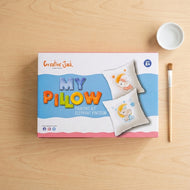 My Pillow Painting Kit - Elephant Kingdom | DIY Fabric Art Kit for Kids Age 6+