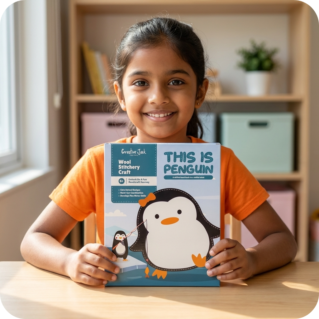 Stitch, Build & Create a Cute Penguin