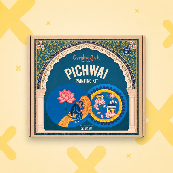 Pichwai Art Kit | Traditional Indian Painting Kit for Home Décor