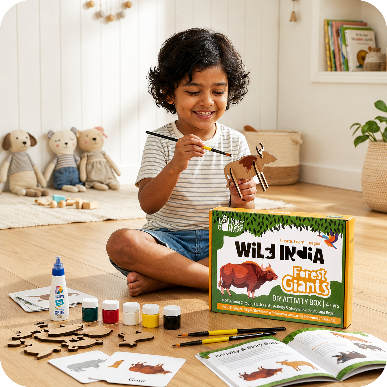 Paint, Learn & Explore India’s Forest Giants