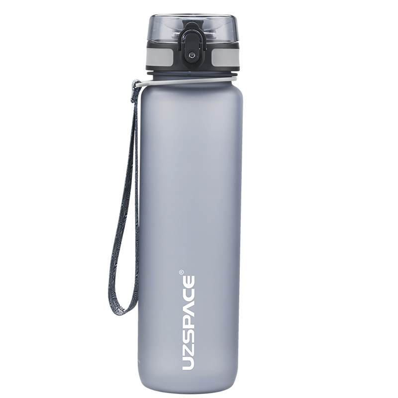 Uzspace Neon Frosted Tritan Water Bottle - 800ml, 1000ml