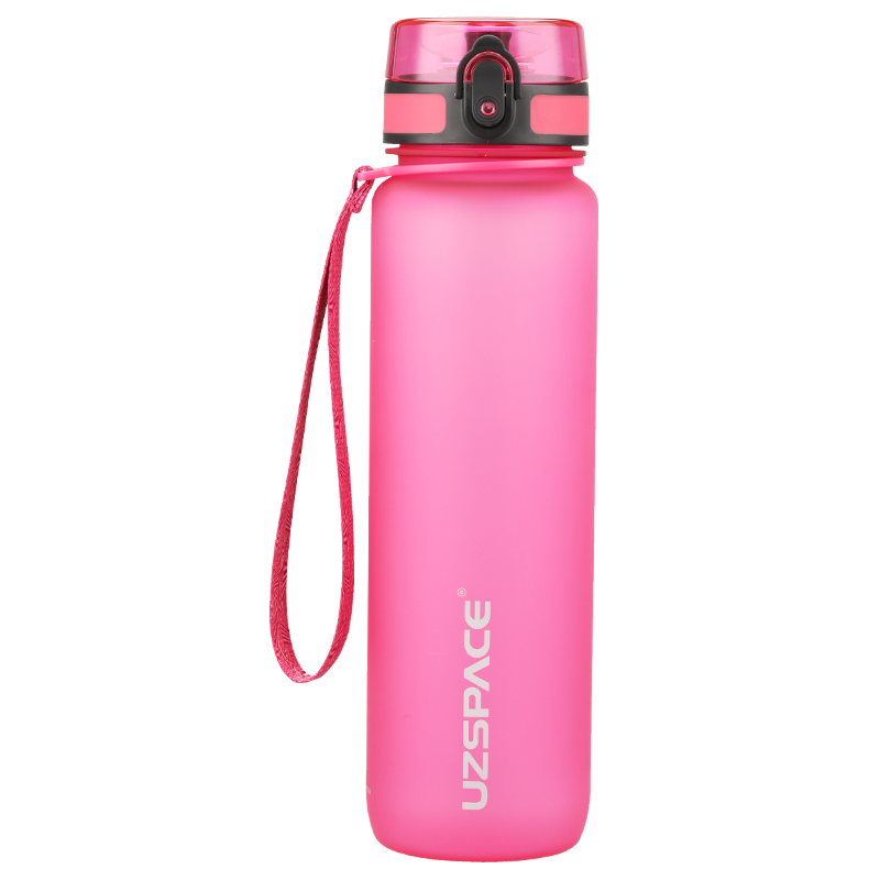 Uzspace Neon Frosted Tritan Water Bottle - 800ml, 1000ml