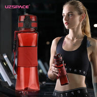 Uzspace Twisted Fitness Water Bottle 800ml - Leakproof & BPA-Free