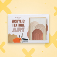 Acrylic Texture Art Kit | Abstract Painting Kit for Beginners