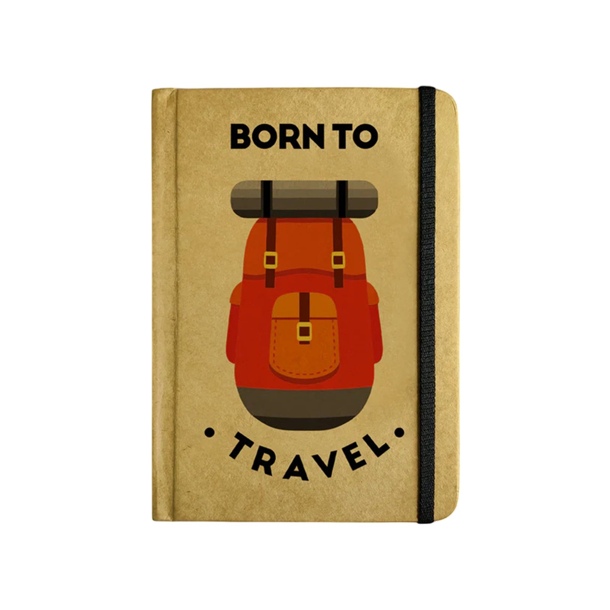 BORN TO TRAVEL - Handcrafted Diary