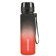 Uzspace Gradient Tritan Water Bottle BPA Free Leakproof Gym Bottle
