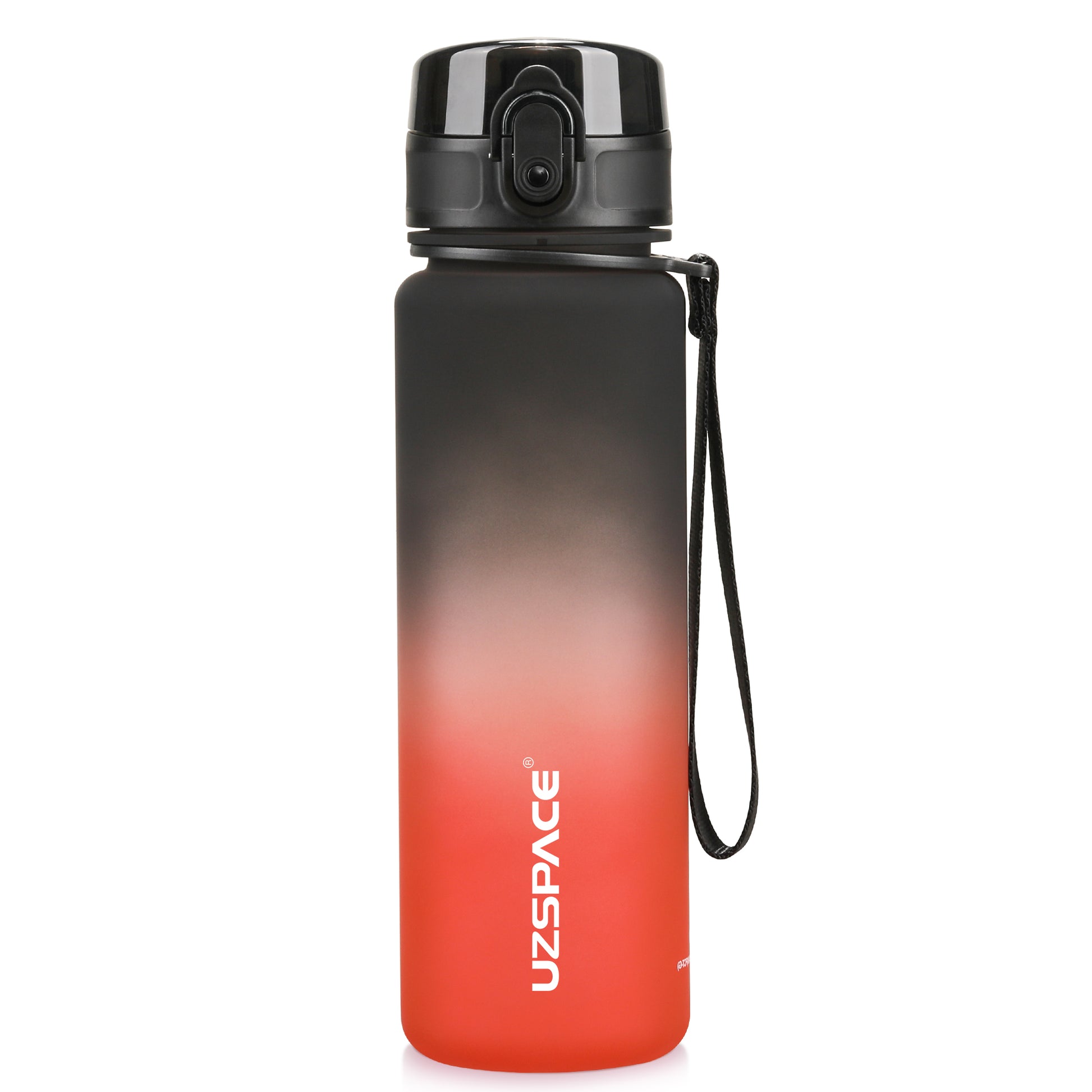 Uzspace Gradient Tritan Water Bottle BPA Free Leakproof Gym Bottle