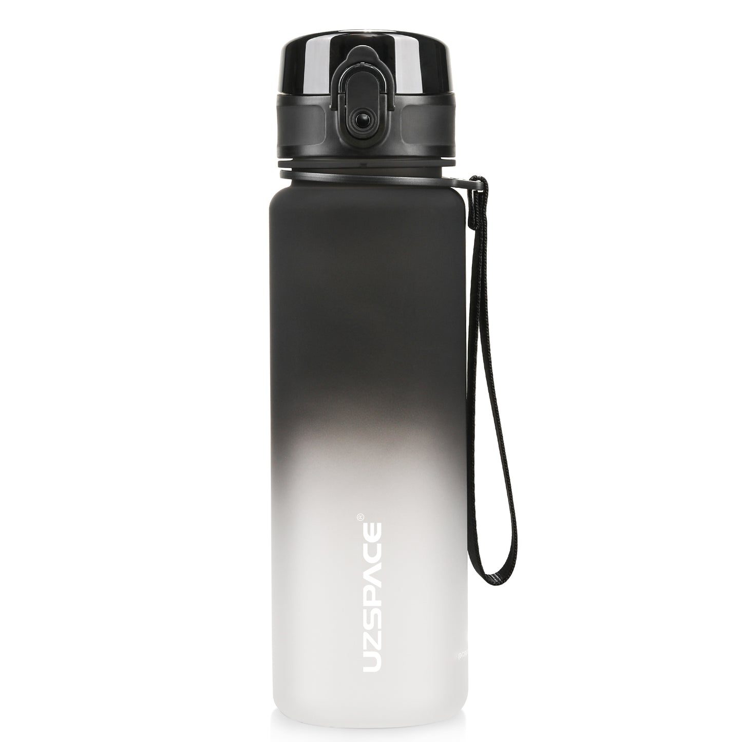 Uzspace Gradient Tritan Water Bottle BPA Free Leakproof Gym Bottle