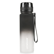 Uzspace Gradient Tritan Water Bottle BPA Free Leakproof Gym Bottle