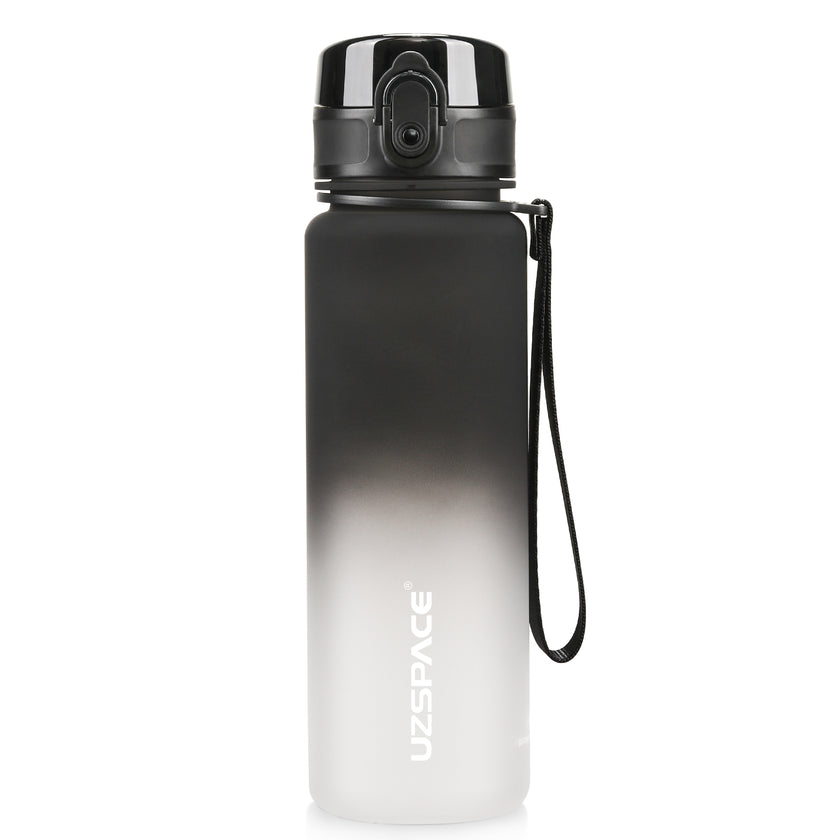 Uzspace Gradient Tritan Water Bottle BPA Free Leakproof Gym Bottle