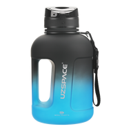 Uzspace Gradient Tritan Water Bottle BPA Free Leakproof Gym Bottle