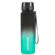 Uzspace Gradient Tritan Water Bottle BPA Free Leakproof Gym Bottle