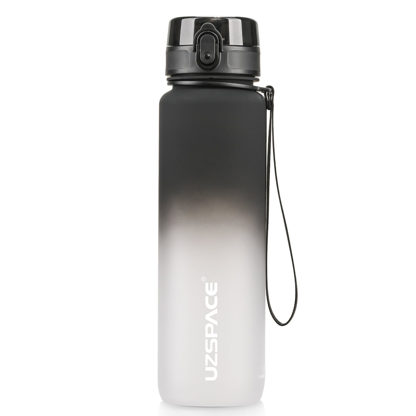 Uzspace Gradient Tritan Water Bottle BPA Free Leakproof Gym Bottle