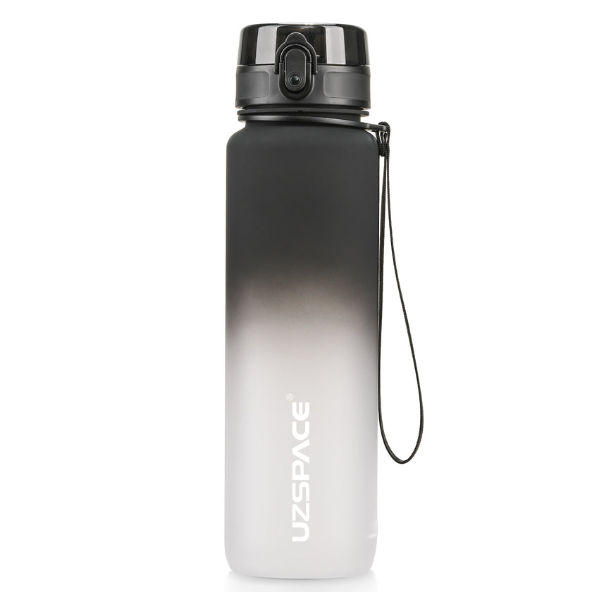 Uzspace Gradient Tritan Water Bottle BPA Free Leakproof Gym Bottle