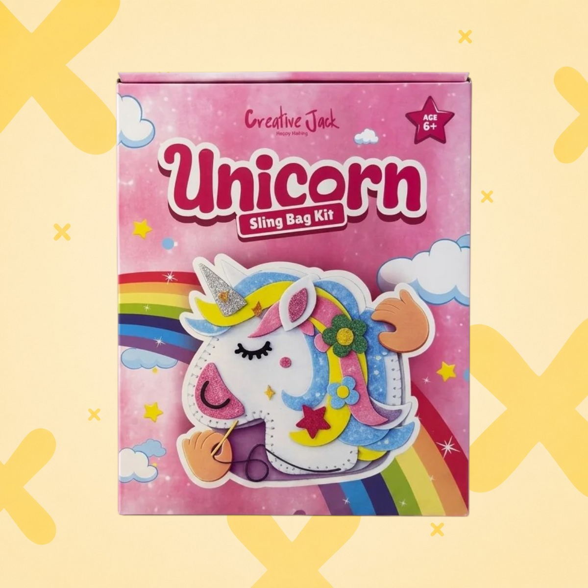 Unicorn Sling Bag DIY Kit | DIY Craft Kit for Kids Age 6+
