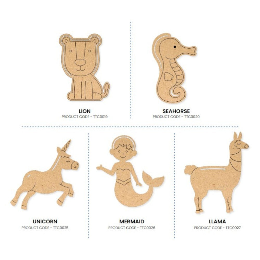 The Talking Canvas Creative Character Craft Kit for Kids