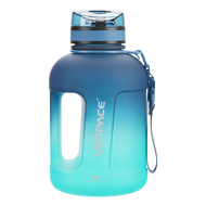 Uzspace Gradient Tritan Water Bottle BPA Free Leakproof Gym Bottle