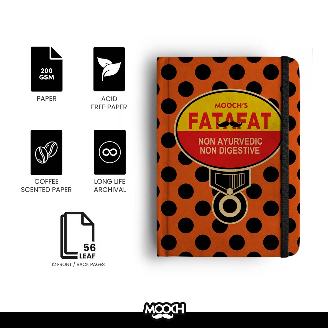 FATAFAT - Handcrafted Diary MOOCH DESIGN STUDIO