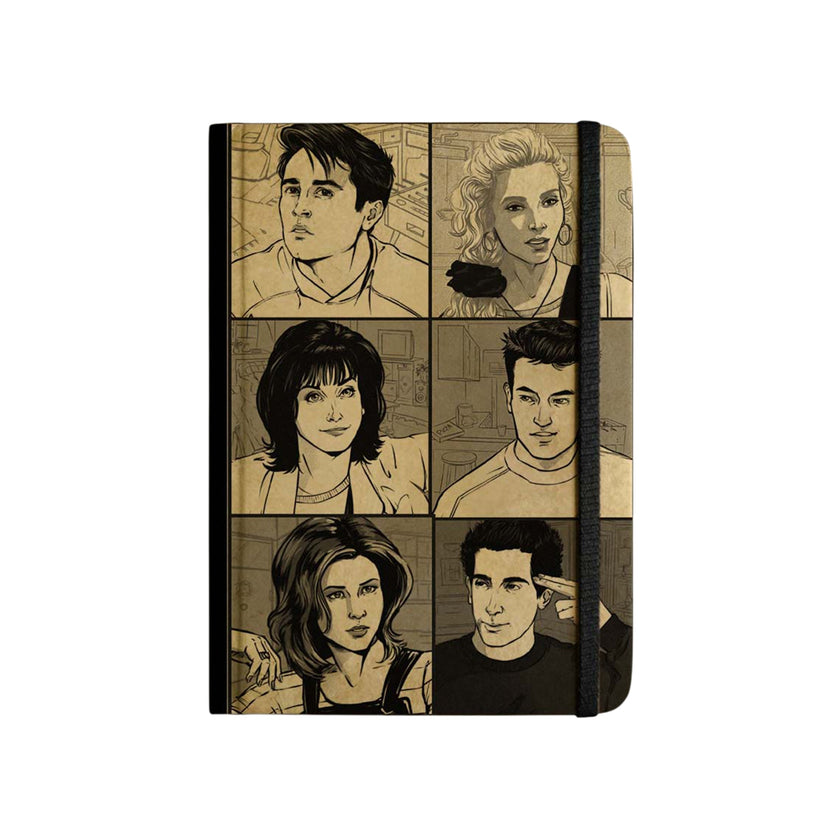 FRIENDS FAMILY Handcrafted Diary | Mooch | A5 & A6