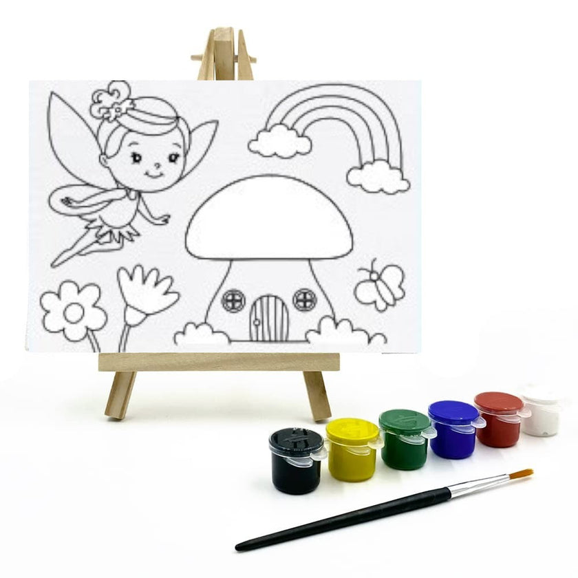 The Talking Canvas Diy Canvas Painting Kit for Kids - Multiple Designs