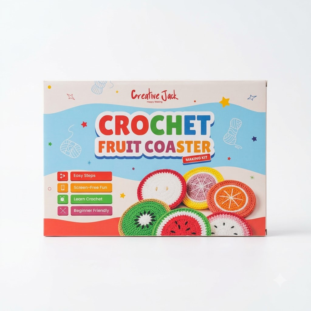 Crochet Fruit Coaster Making Kit
