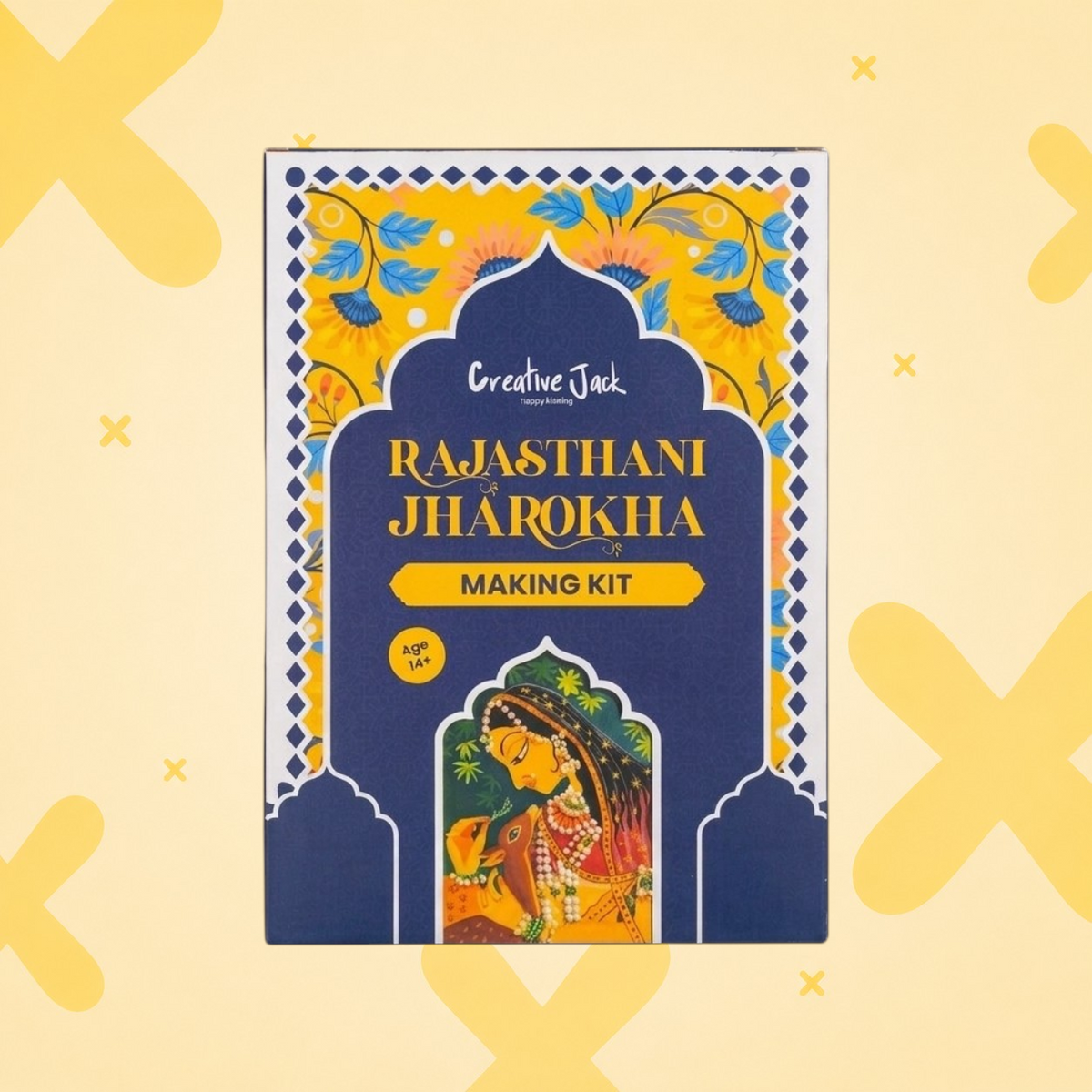 Rajasthani Jharokha DIY Kit | Traditional Indian Art Kit I Age 14+