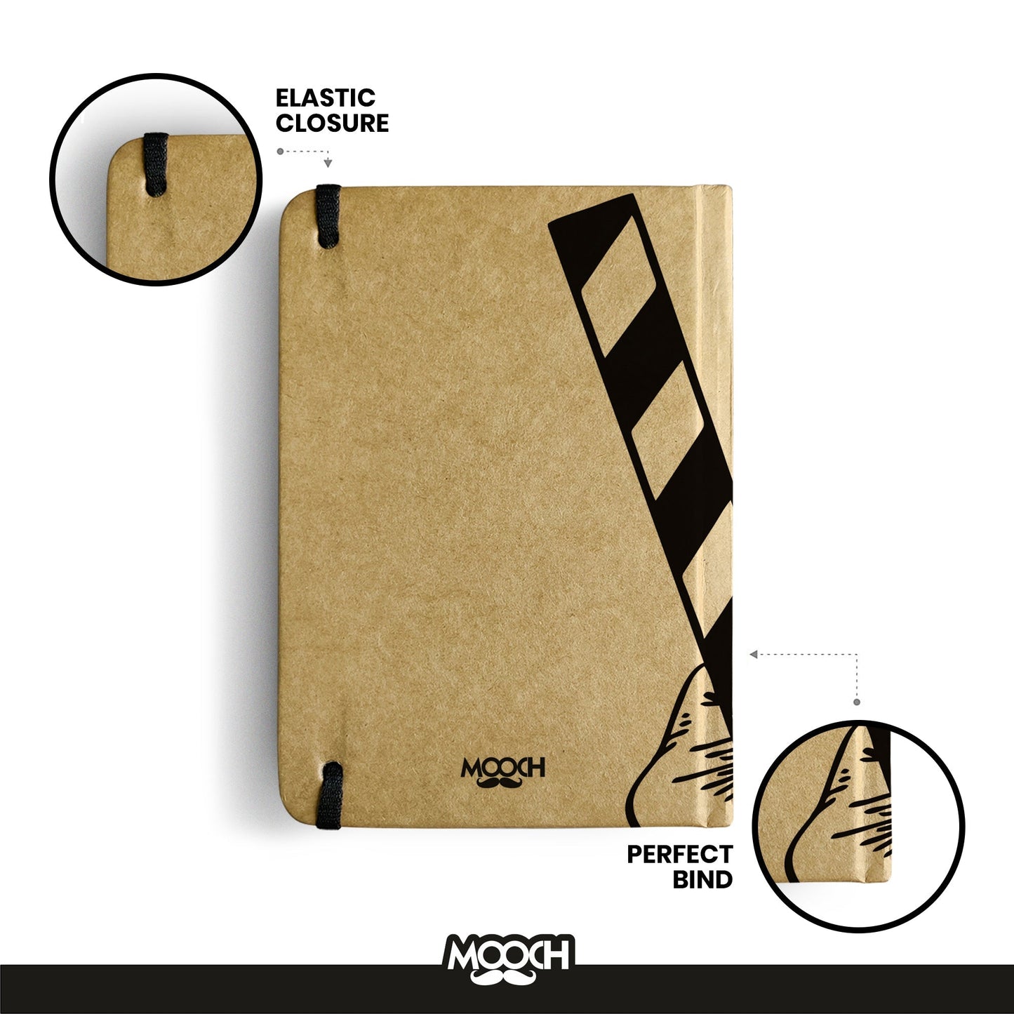 LIGHTS CAMERA ACTION - Handcrafted Diary MOOCH DESIGN STUDIO