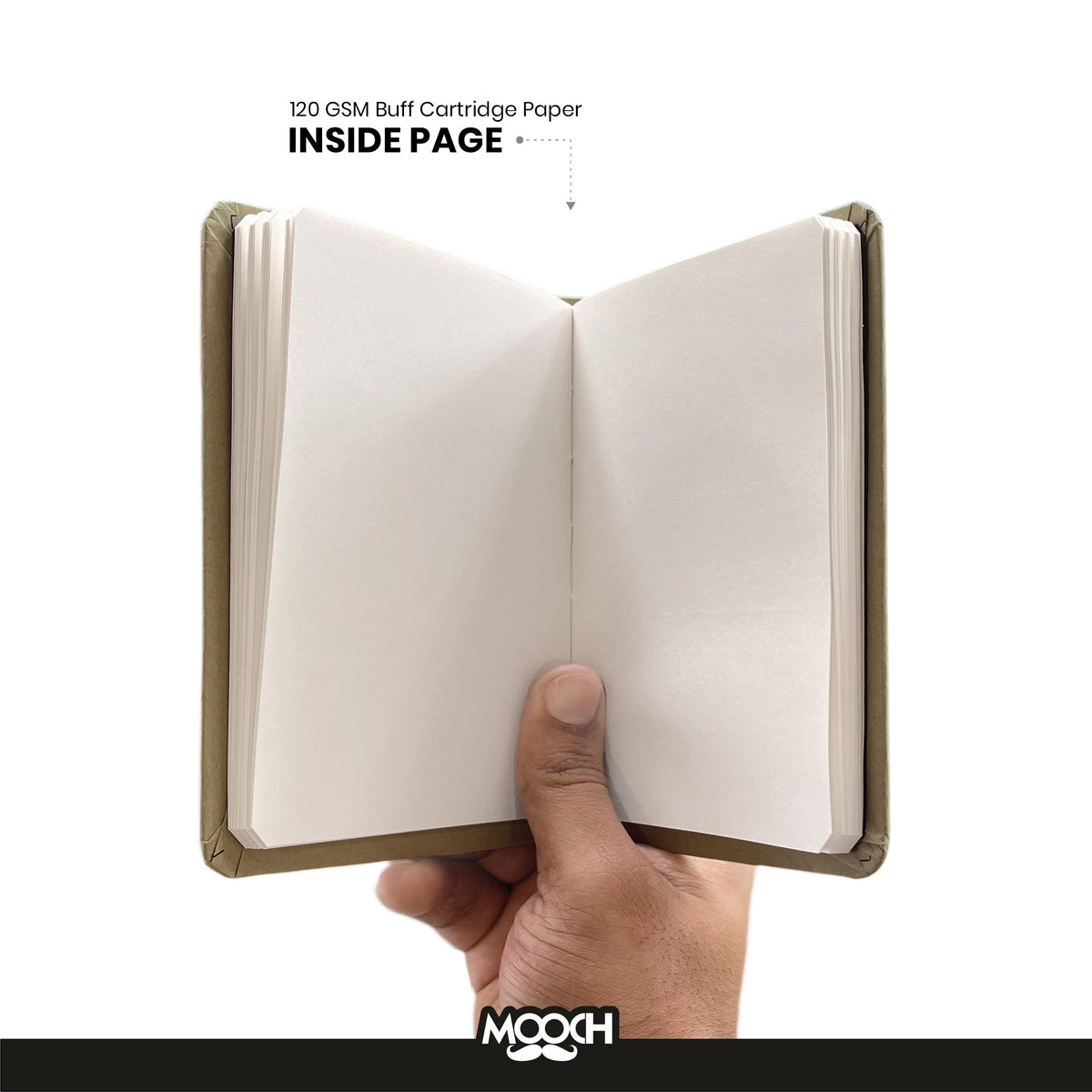 LITTLE HUSKY Handcrafted Diary | Mooch | A5 & A6