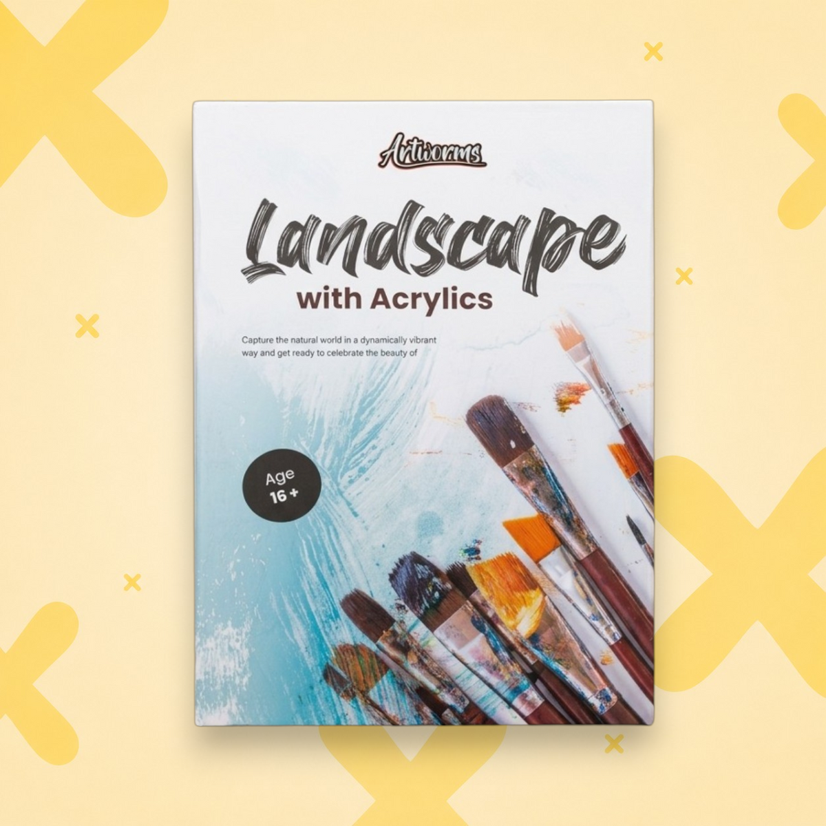 Landscape with Acrylics Kit | Beginner Acrylic Painting Set