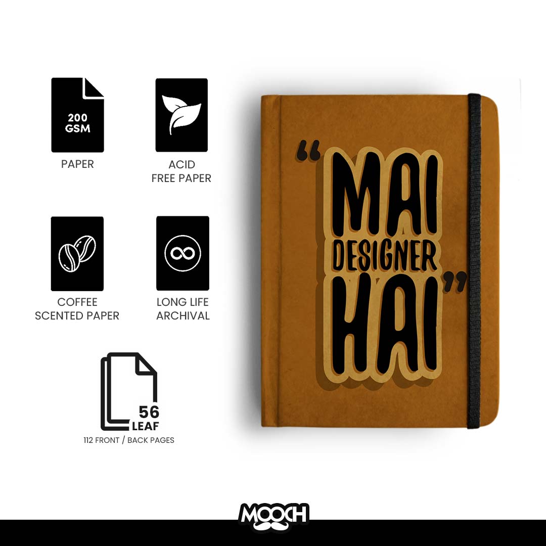 MAI DESIGNER HAI Handcrafted Diary | Mooch | A5 & A6