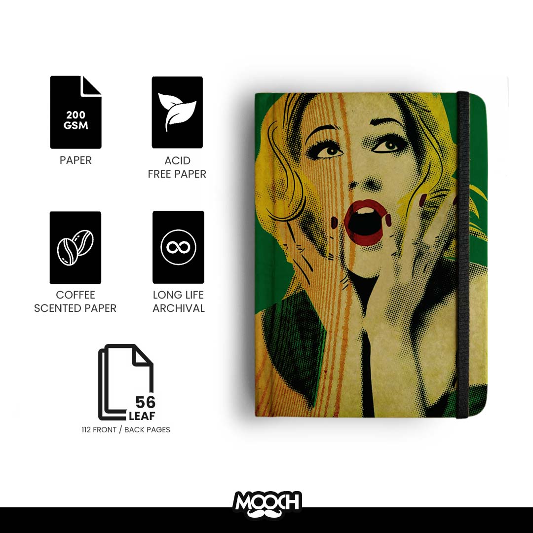 MARILYN MONROE Handcrafted Diary | Mooch | A5 & A6