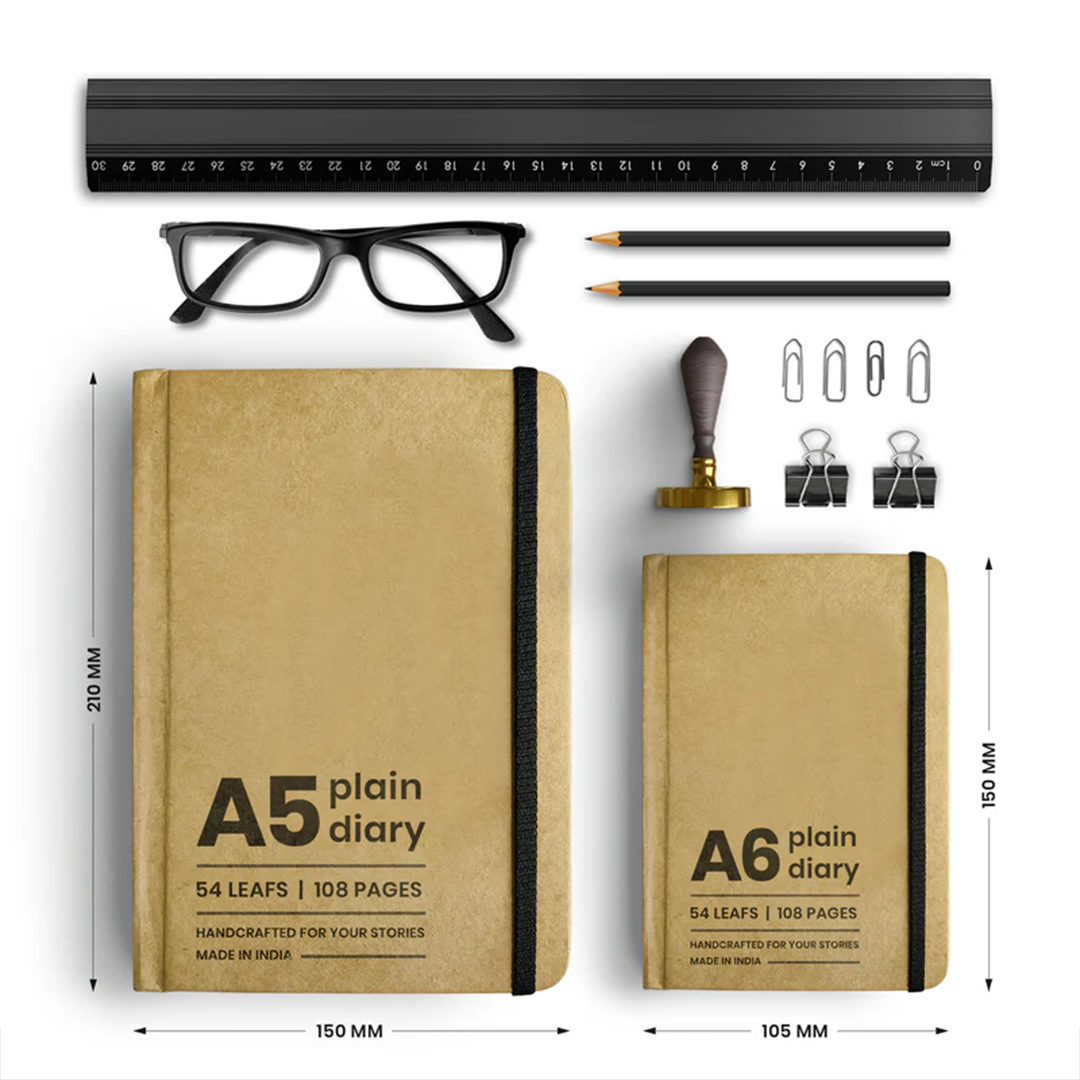 SHINING DOG Handcrafted Diary | Mooch | A5 & A6