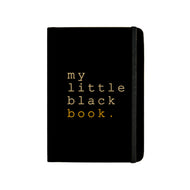 MY LITTLE BLACK BOOK - Handcrafted Diary
