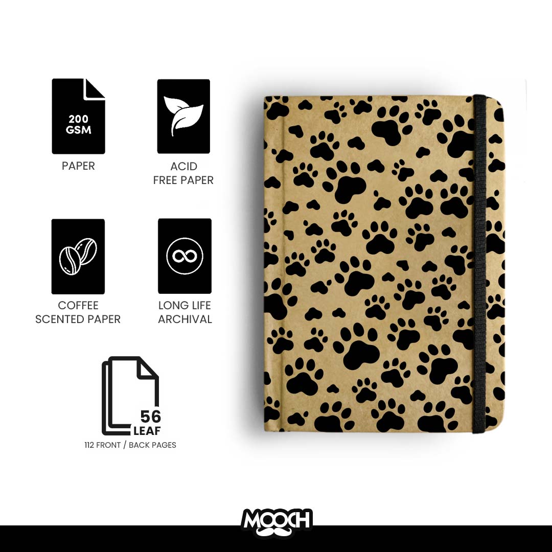 PAW PRINT - Handcrafted Diary
