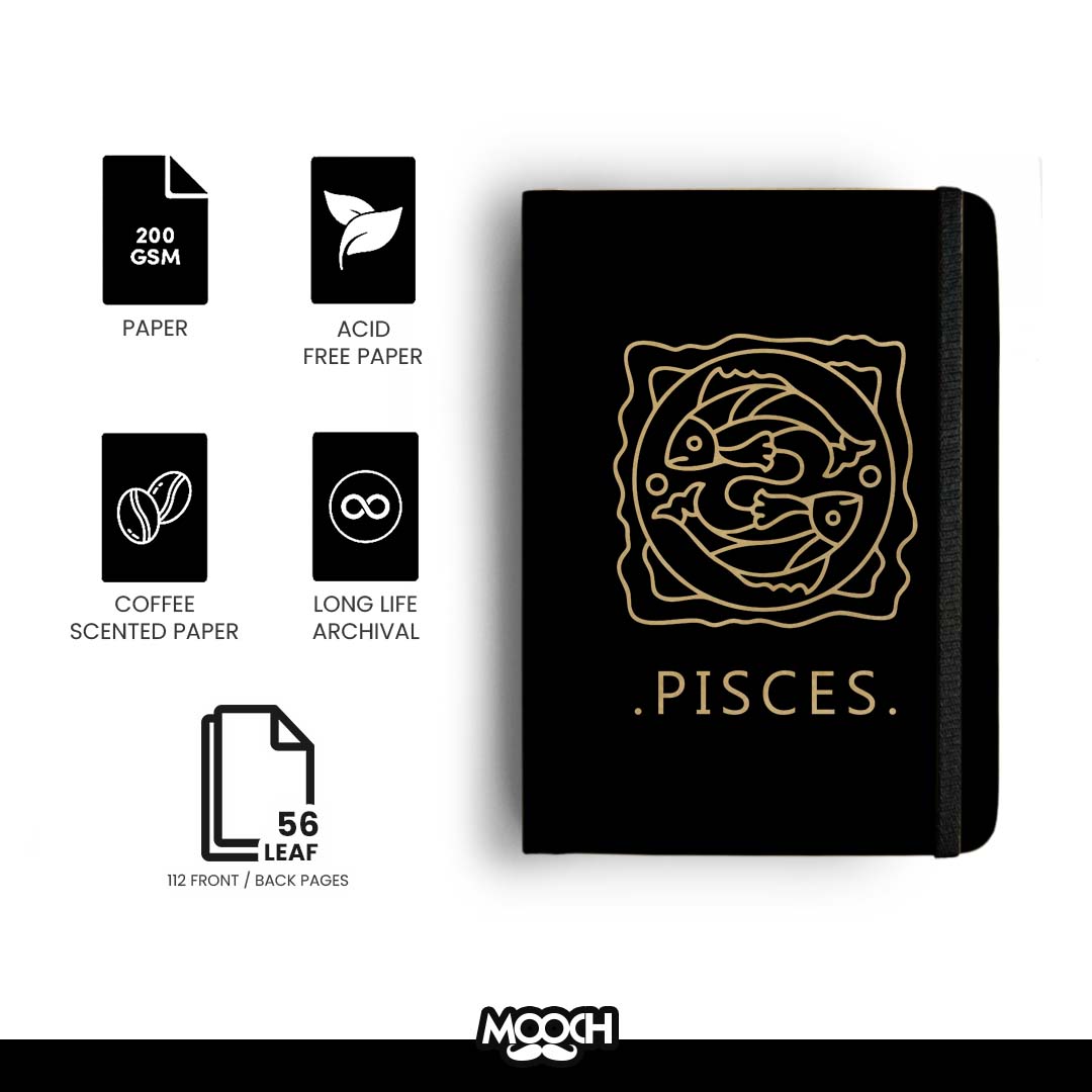 PISCES - Handcrafted Diary MOOCH DESIGN STUDIO