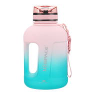 Uzspace Gradient Tritan Water Bottle BPA Free Leakproof Gym Bottle