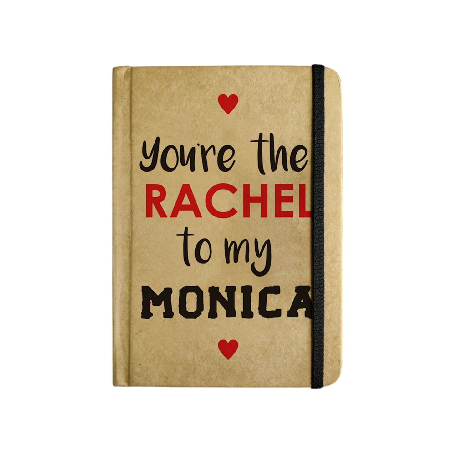 RACHEL TO MY MONICA - Handcrafted Diary MOOCH DESIGN STUDIO