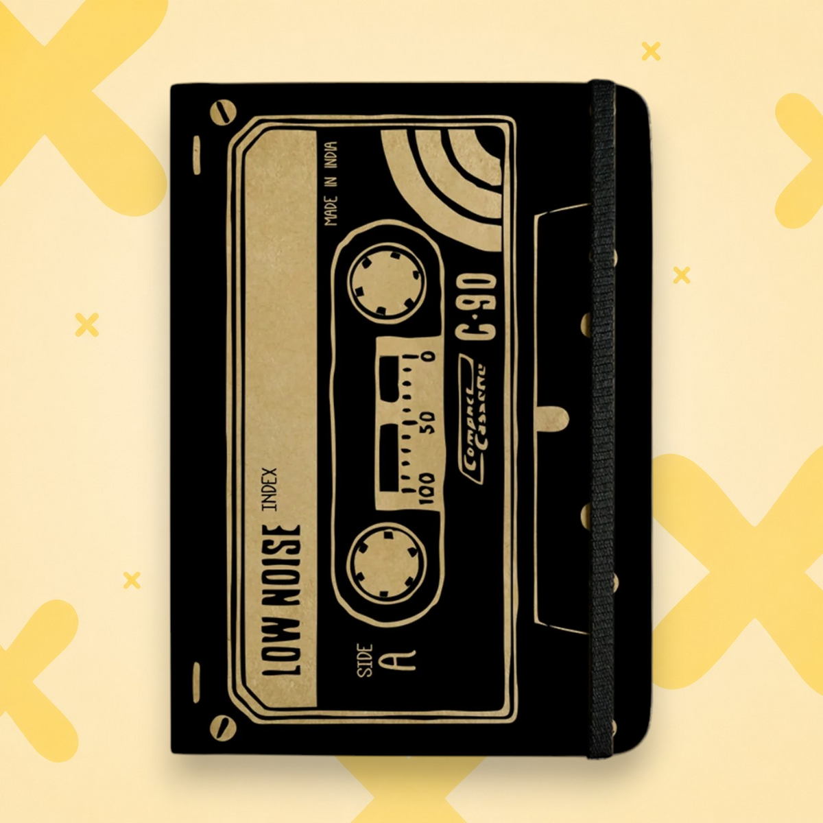 CASSETTE Handcrafted Diary | Mooch | A5 & A6