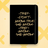 THEY KNOW FRIENDS Handcrafted Diary | Mooch | A5 & A6