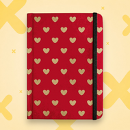 LITTLE HEARTS Handcrafted Diary | Mooch | A5 & A6