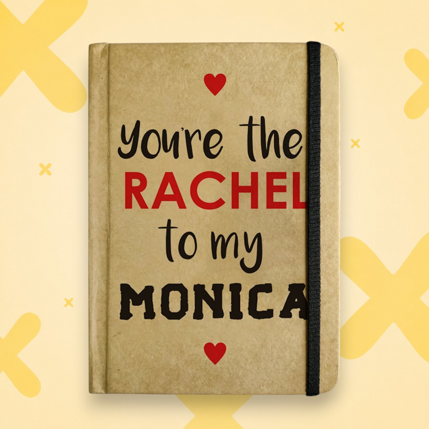 RACHEL TO MY MONICA Handcrafted Diary | Mooch | A5 & A6