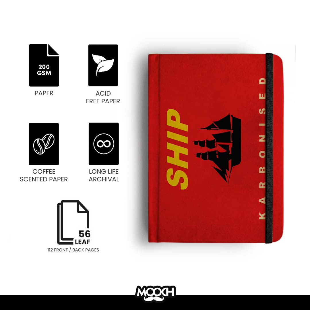 SHIP Handcrafted Diary | Mooch | A5 & A6