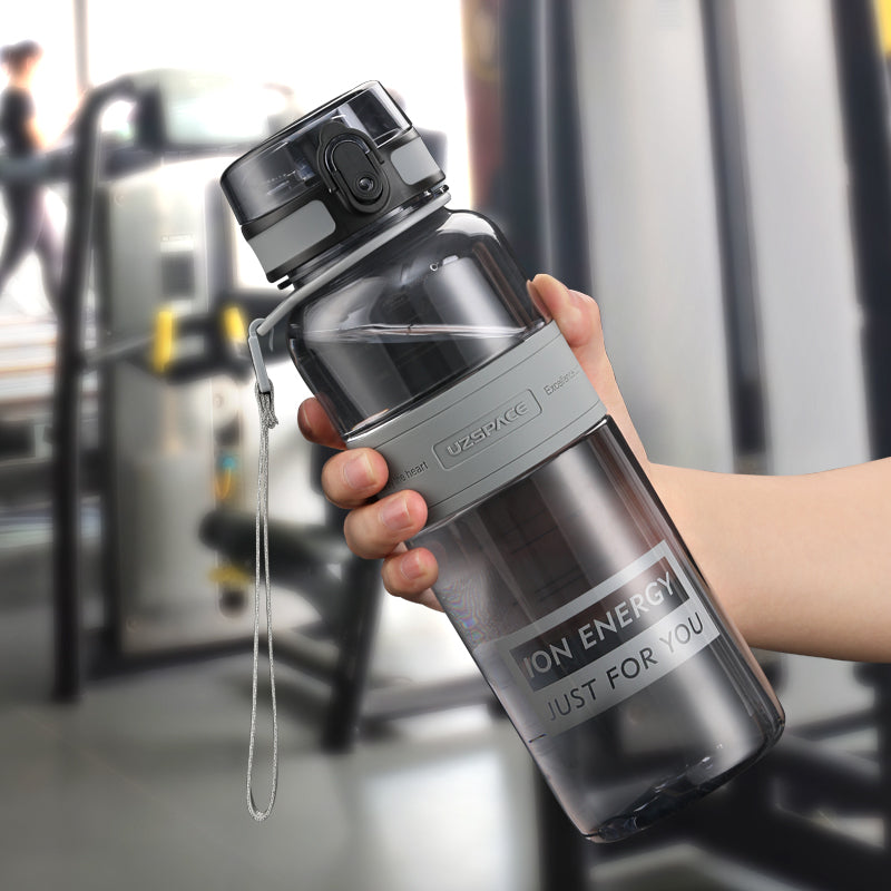 Uzspace Portable Tritan Sports Water Bottle BPA Free