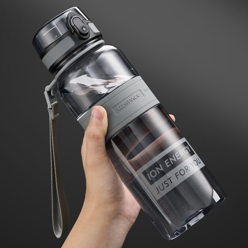 Uzspace Portable Tritan Sports Water Bottle BPA Free