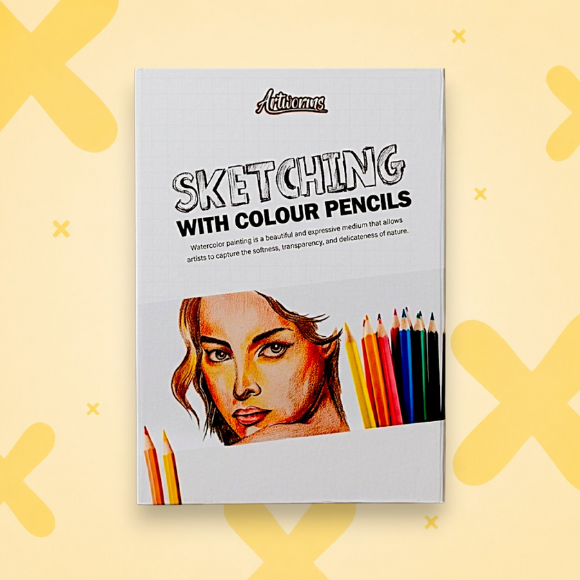 Sketching with Colour Pencils Kit | Beginner Art Kit India