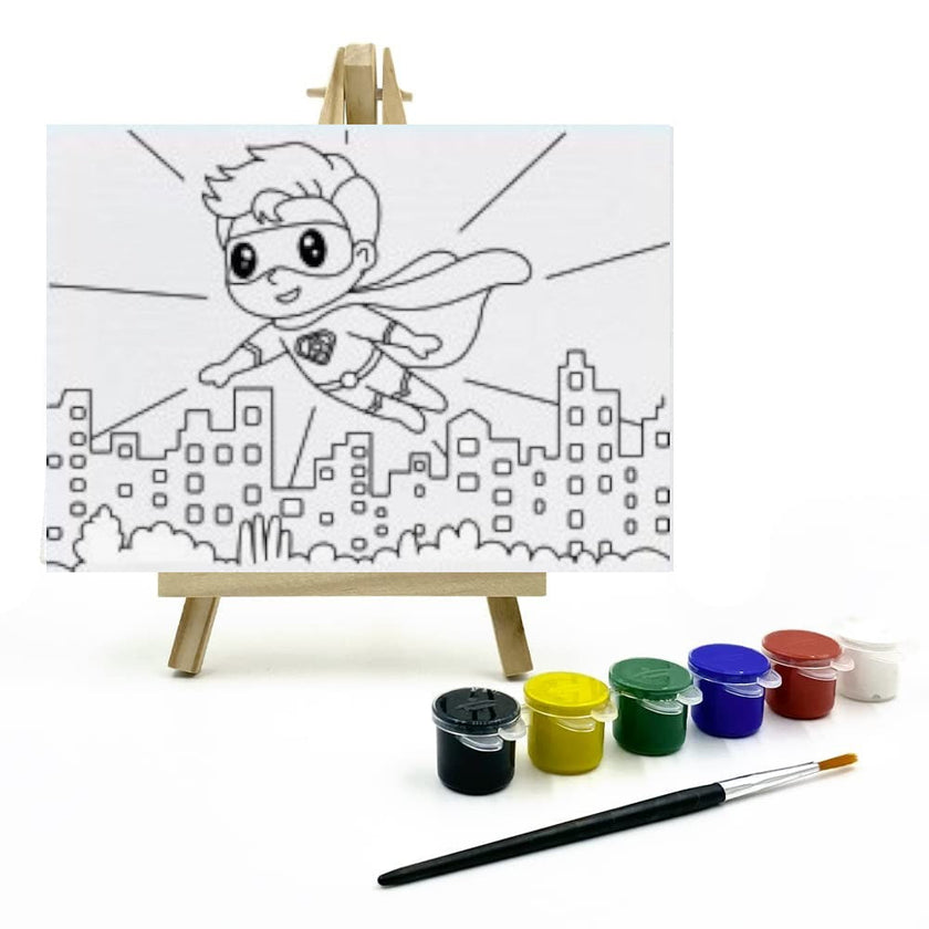 The Talking Canvas Diy Canvas Painting Kit for Kids - Multiple Designs